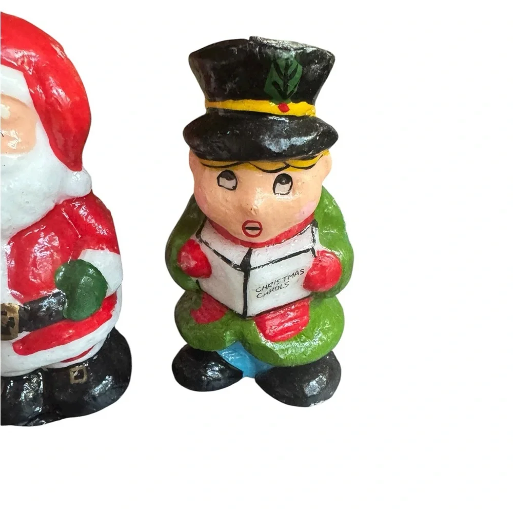 Deadstock 1970s Interpur,‎ Made in Korea, Set of 4 5” Tall Holiday Candles